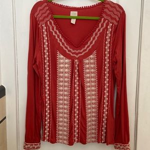 Lucky Brand size Large top